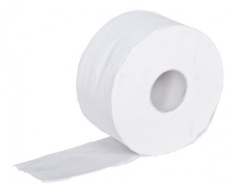 Toaletní papír 2-vrstvý bílý 19cm 12ks JUMBO